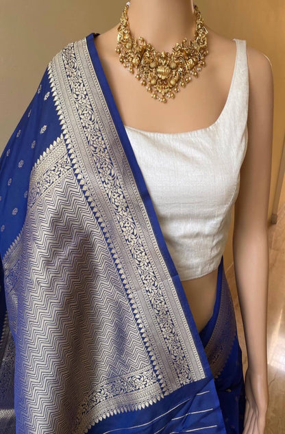 KALA (Navy Blue saree)