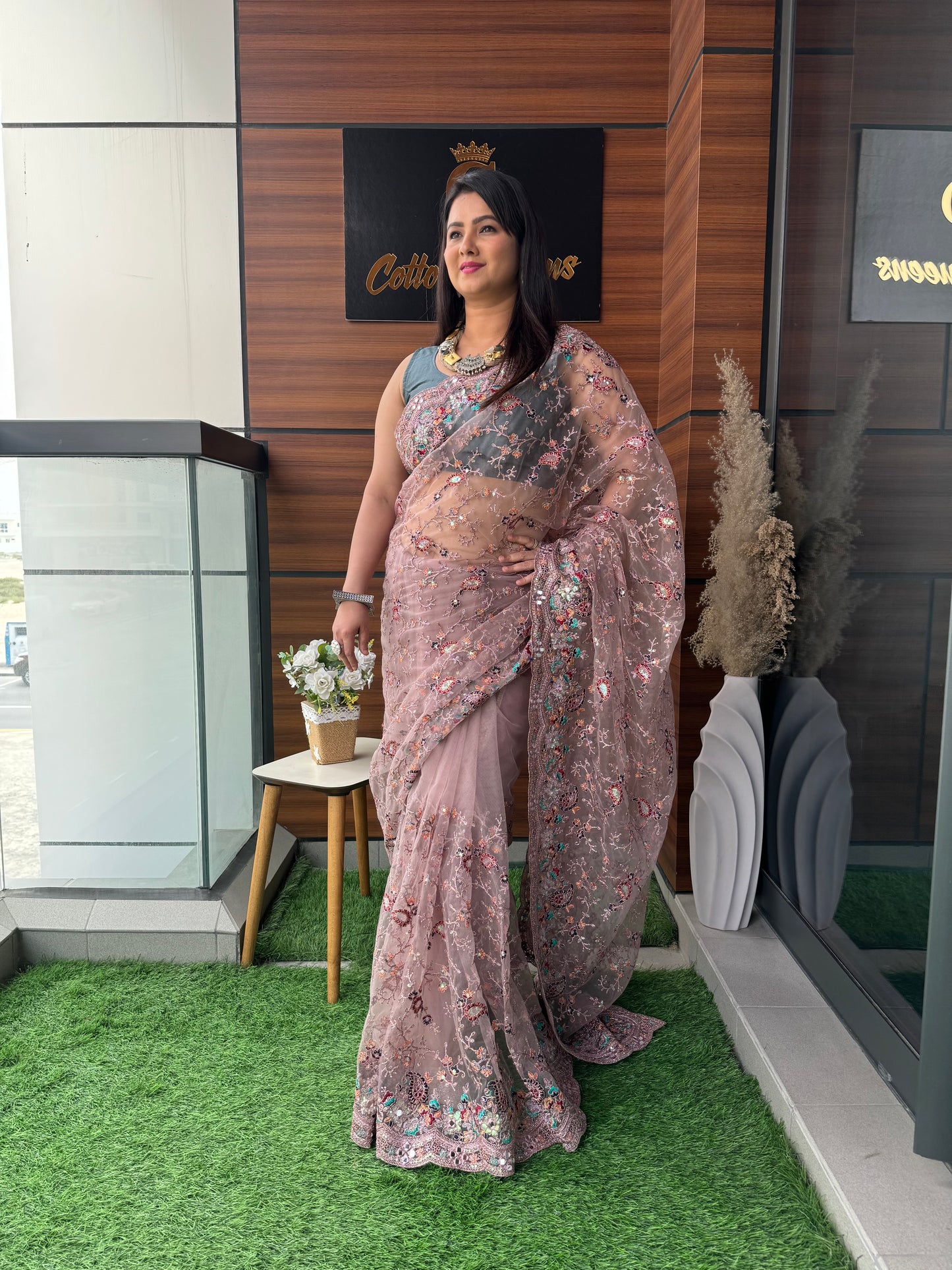 Satrangi Jaal Saree